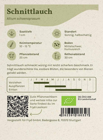  Fryd BIO Schnittlauch