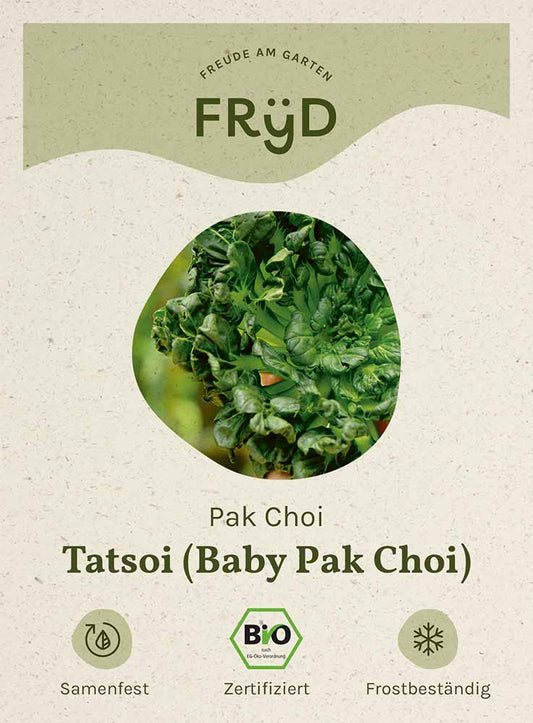  Fryd BIO Tatsoi Rosetten-Pak Choi
