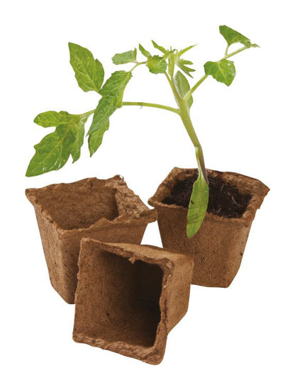  6 Cm Vierkantfasertöpfe