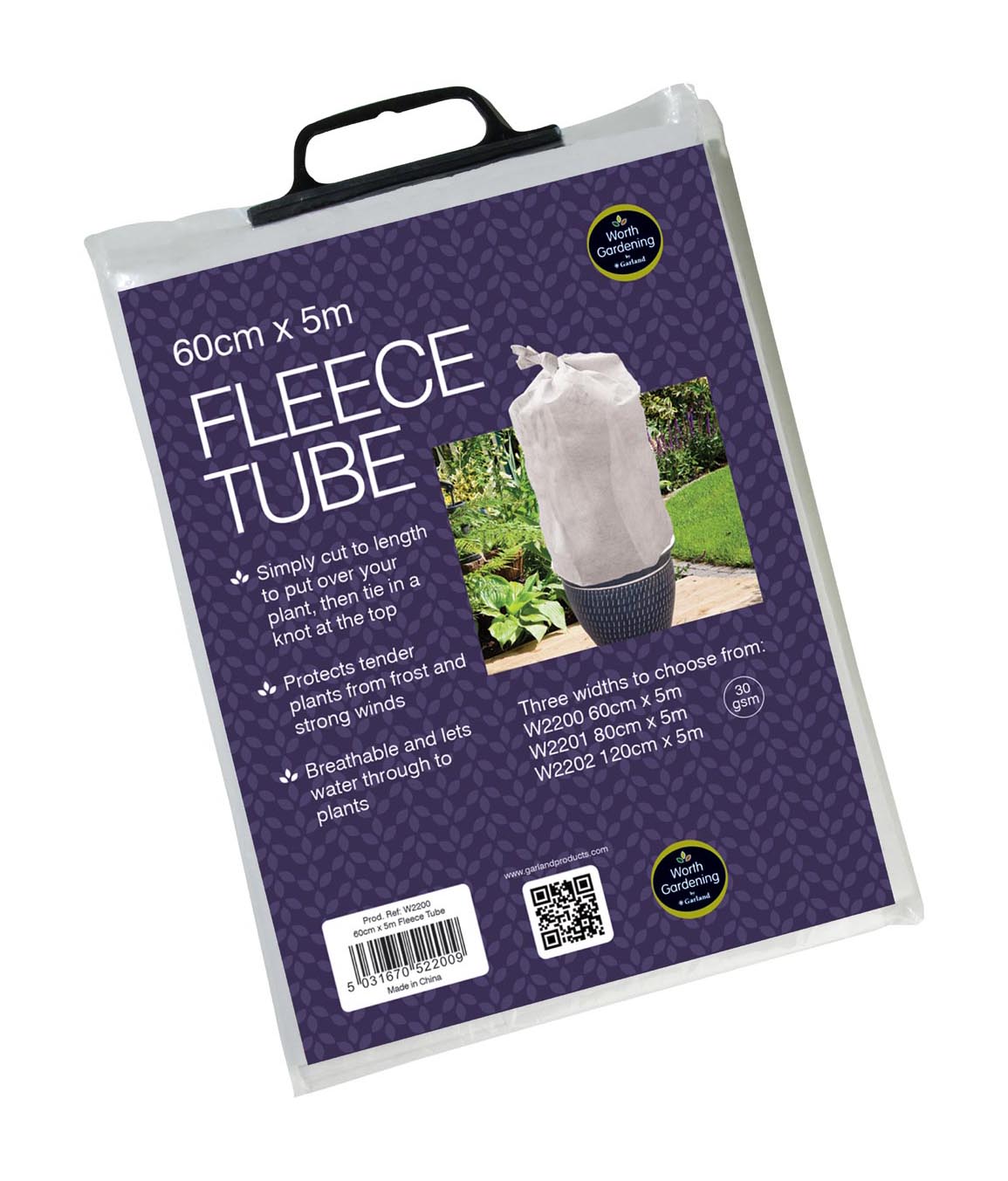  Pflanzenschutz-Vlies 60cm X 5m (30g/m²)