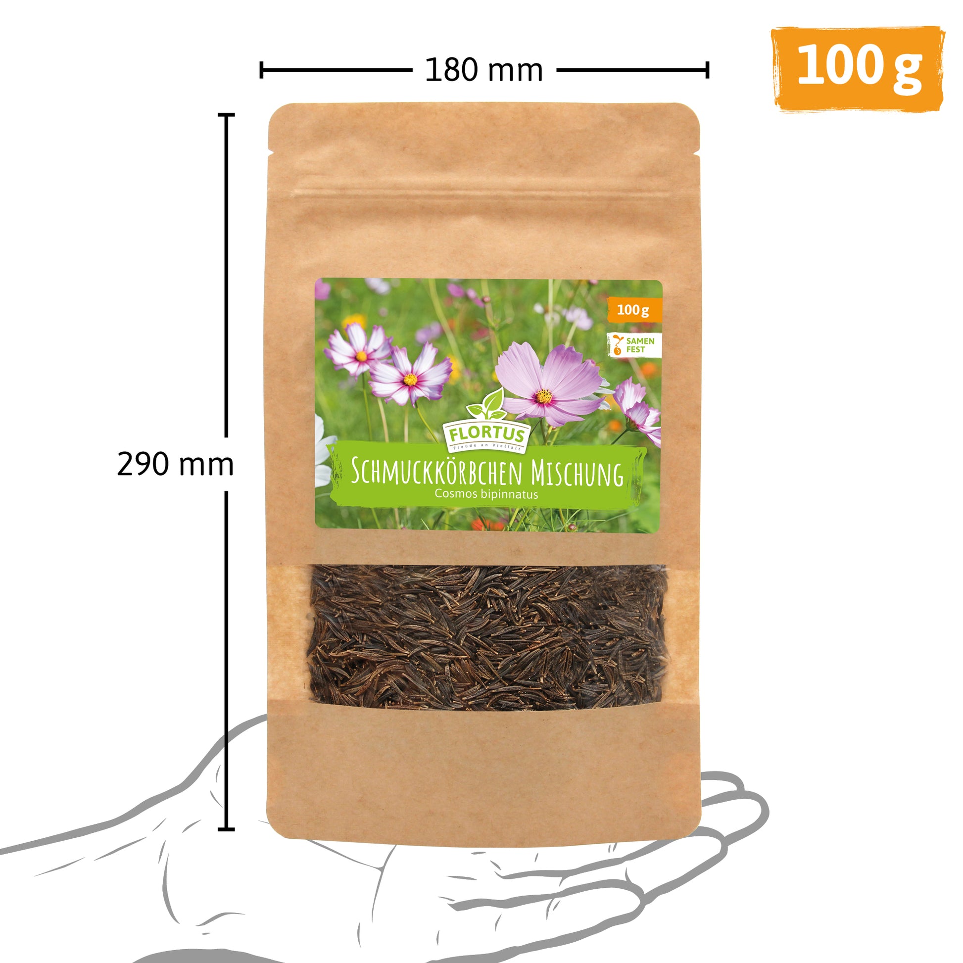  Wiesenblume Schmuckkörbchen (100 G)