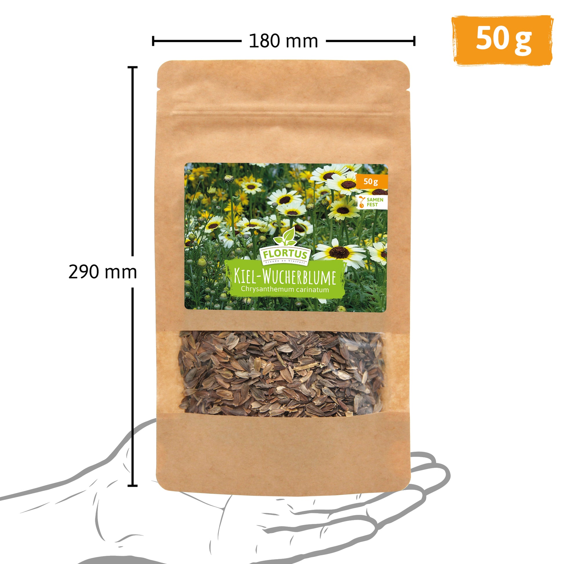  Wiesenblume Kiel-Wucherblume (50 G)