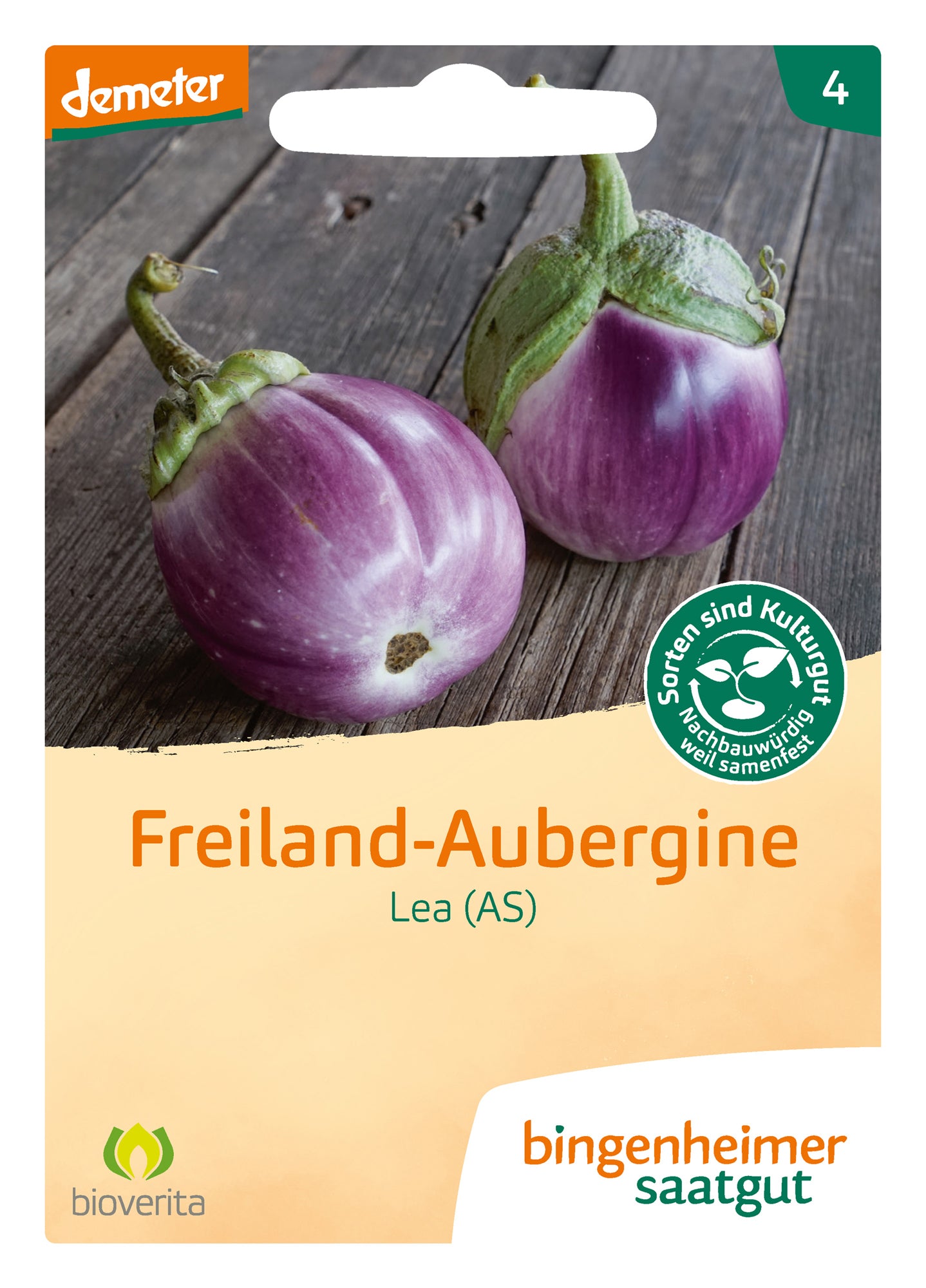  BIO Aubergine Lea