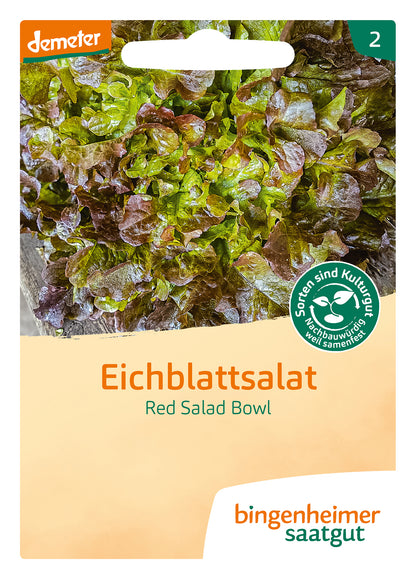  BIO Pflücksalat Red S. Bowl