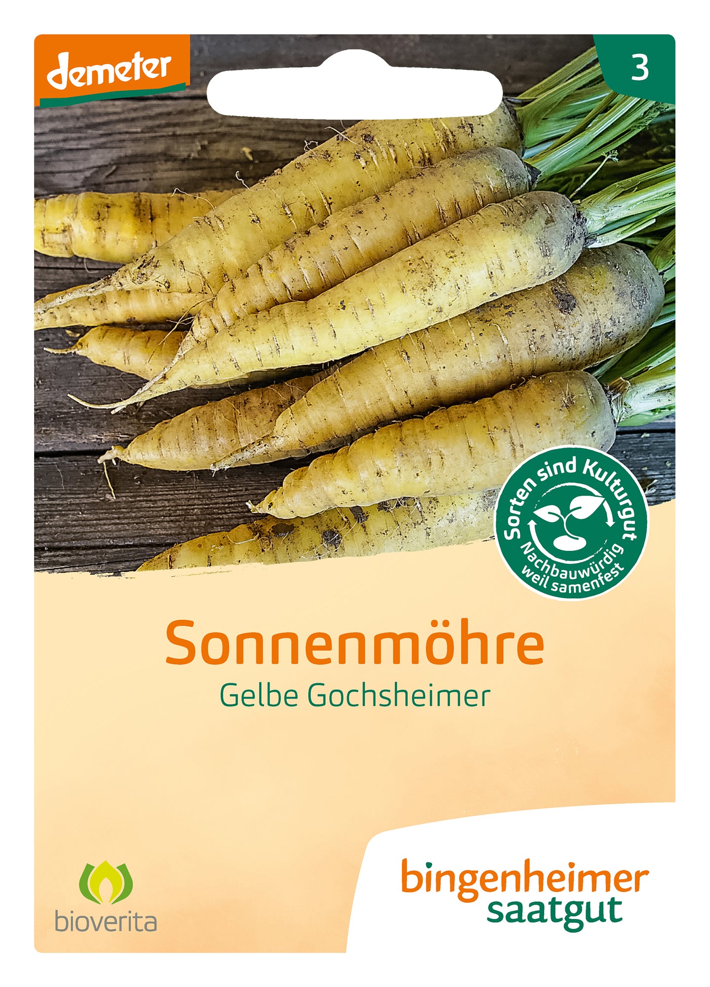  BIO Möhre Gelbe Gochsheimer
