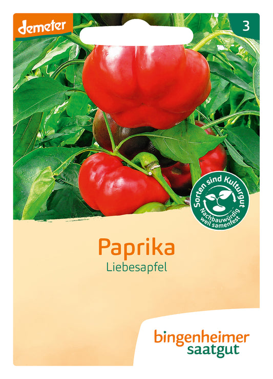  BIO Paprika Liebesapfel