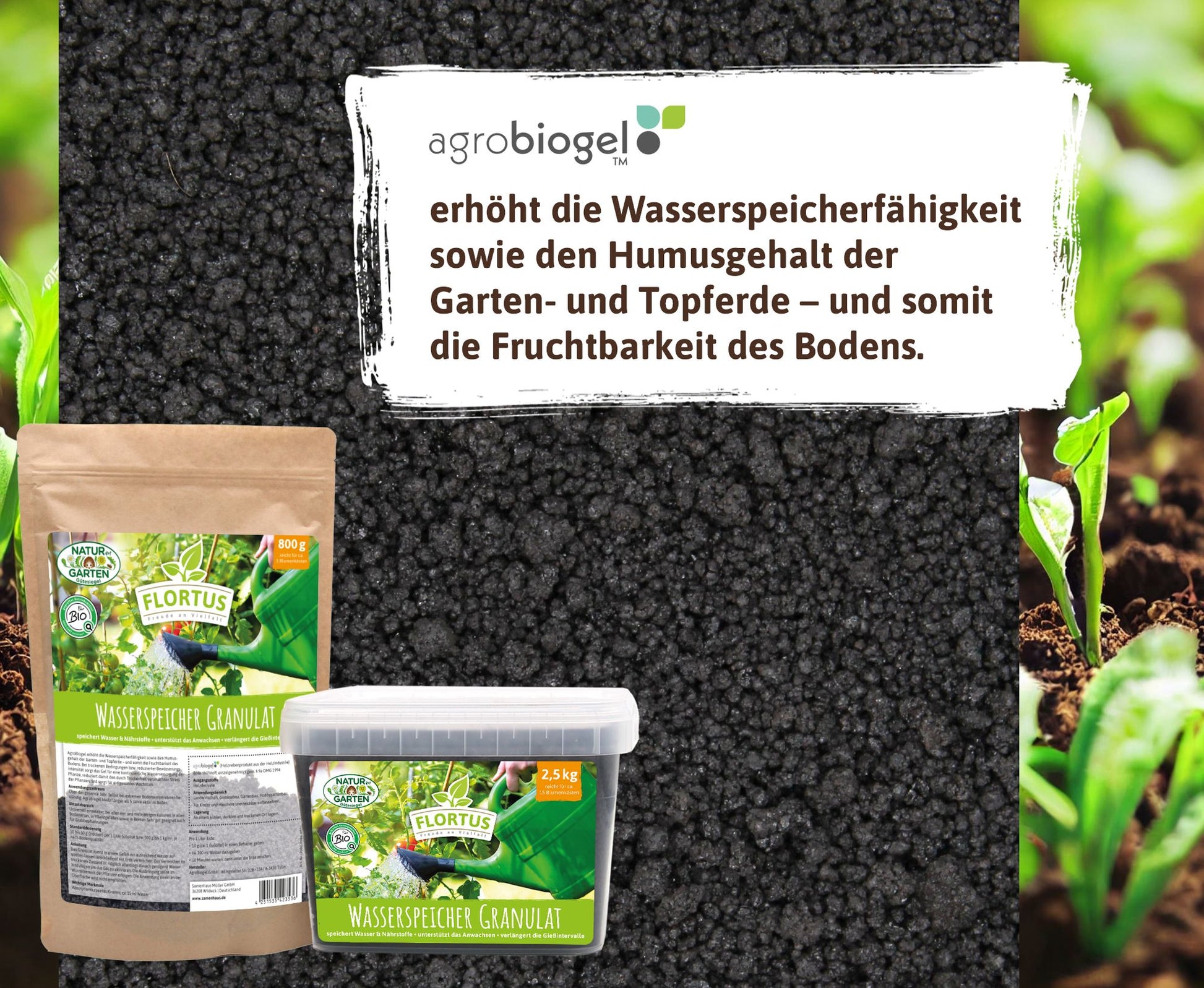  BIO Wasserspeicher Granulat
