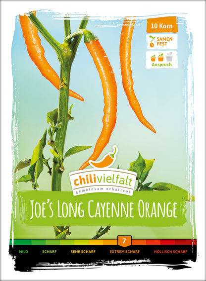  Chili Joe´s Long Cayenne Orange