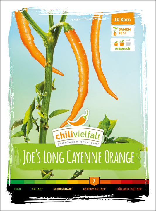  Chili Joe´s Long Cayenne Orange