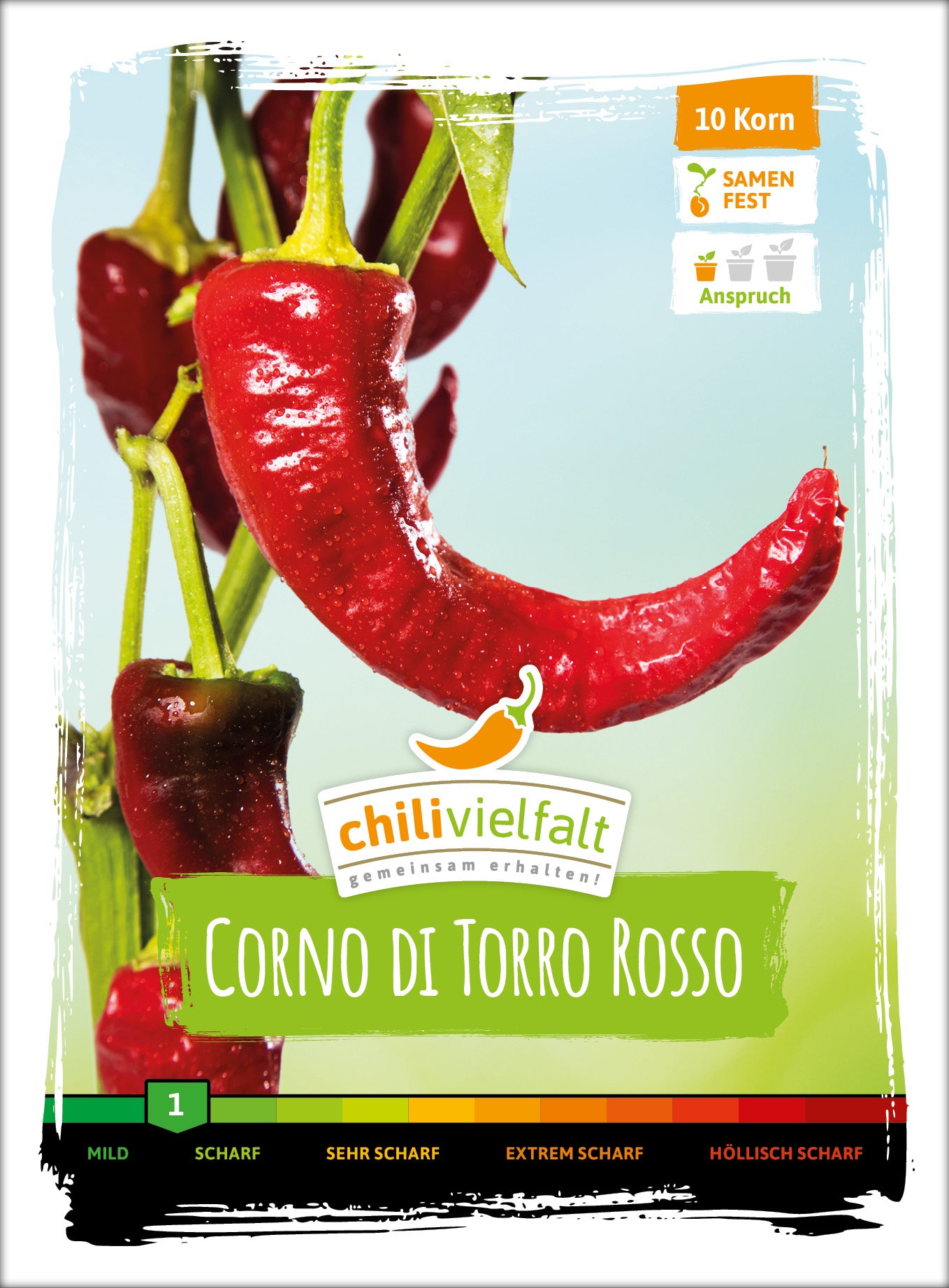  Chili Corno Di Torro Rosso