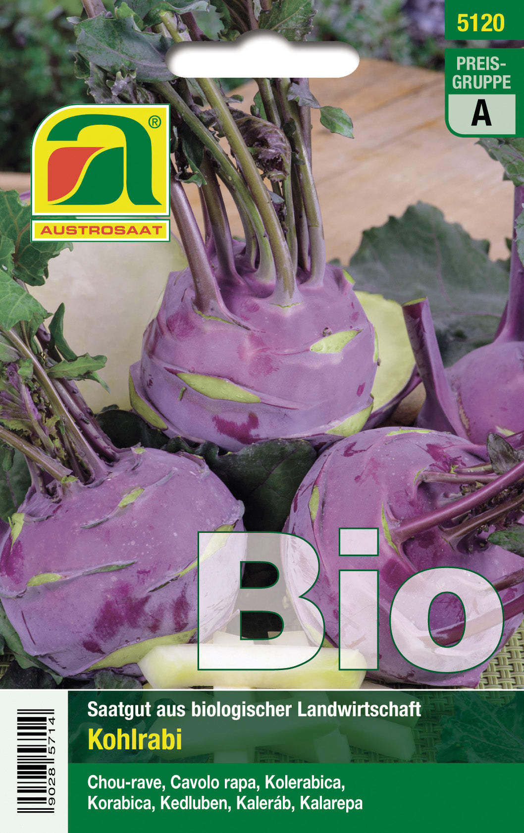  BIO Kohlrabi Delikateß Blau [MHD 12/2025]
