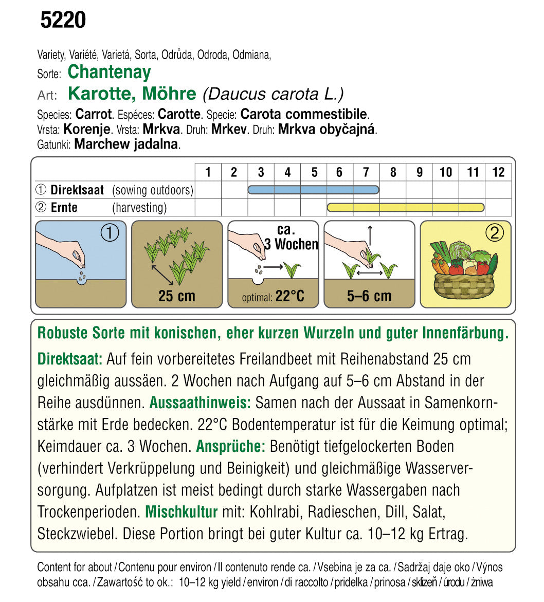  BIO Karotte Chantenay [MHD 12/2025]