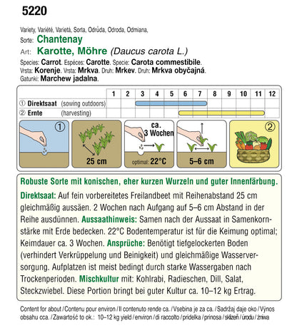  BIO Karotte Chantenay [MHD 12/2025]