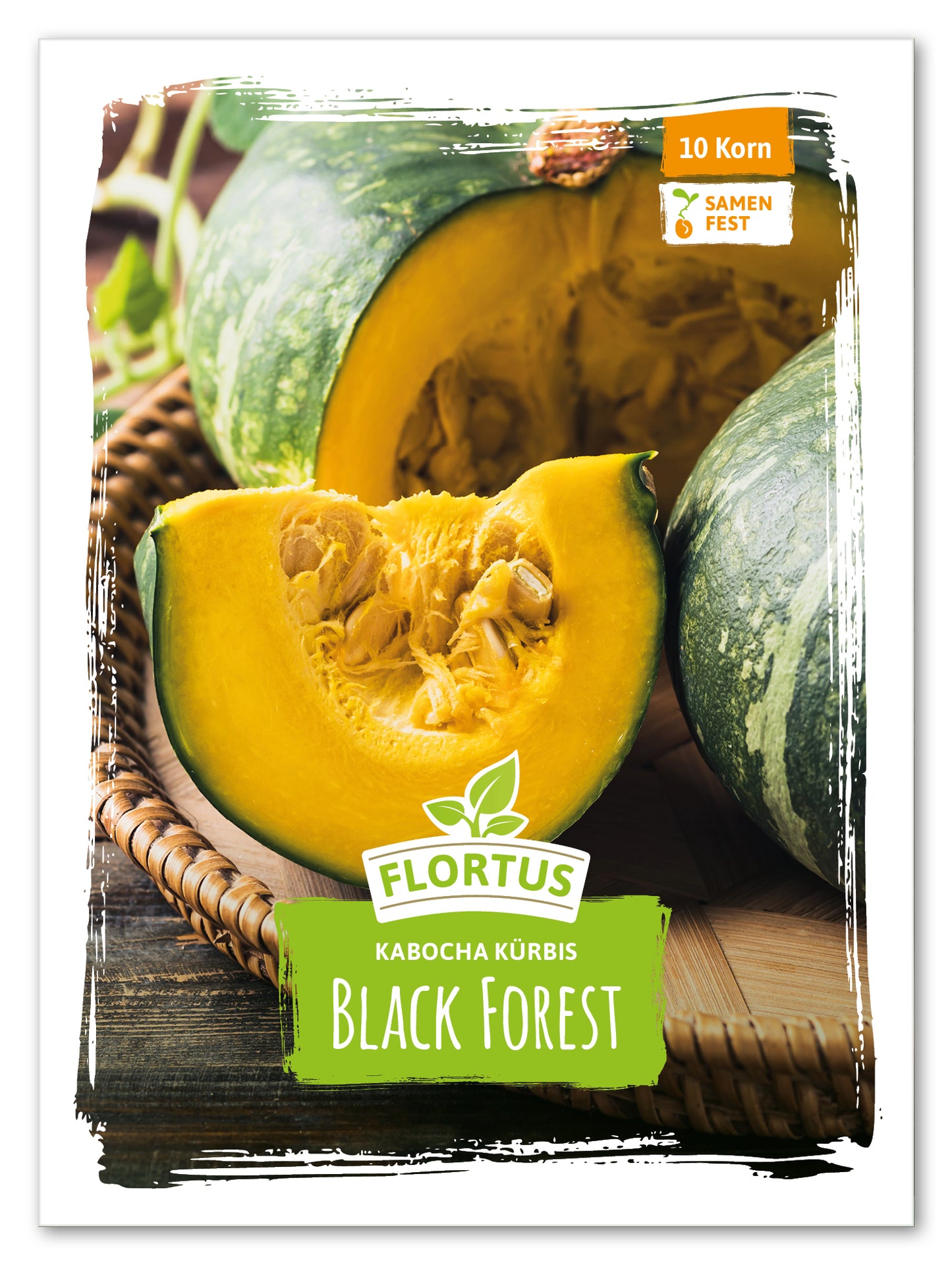  Kabocha Kürbis Black Forest