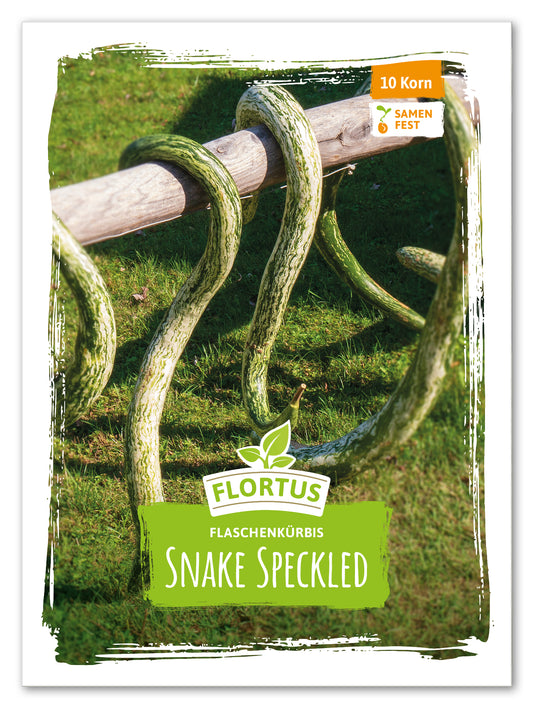  Flaschenkürbis Speckled Snake