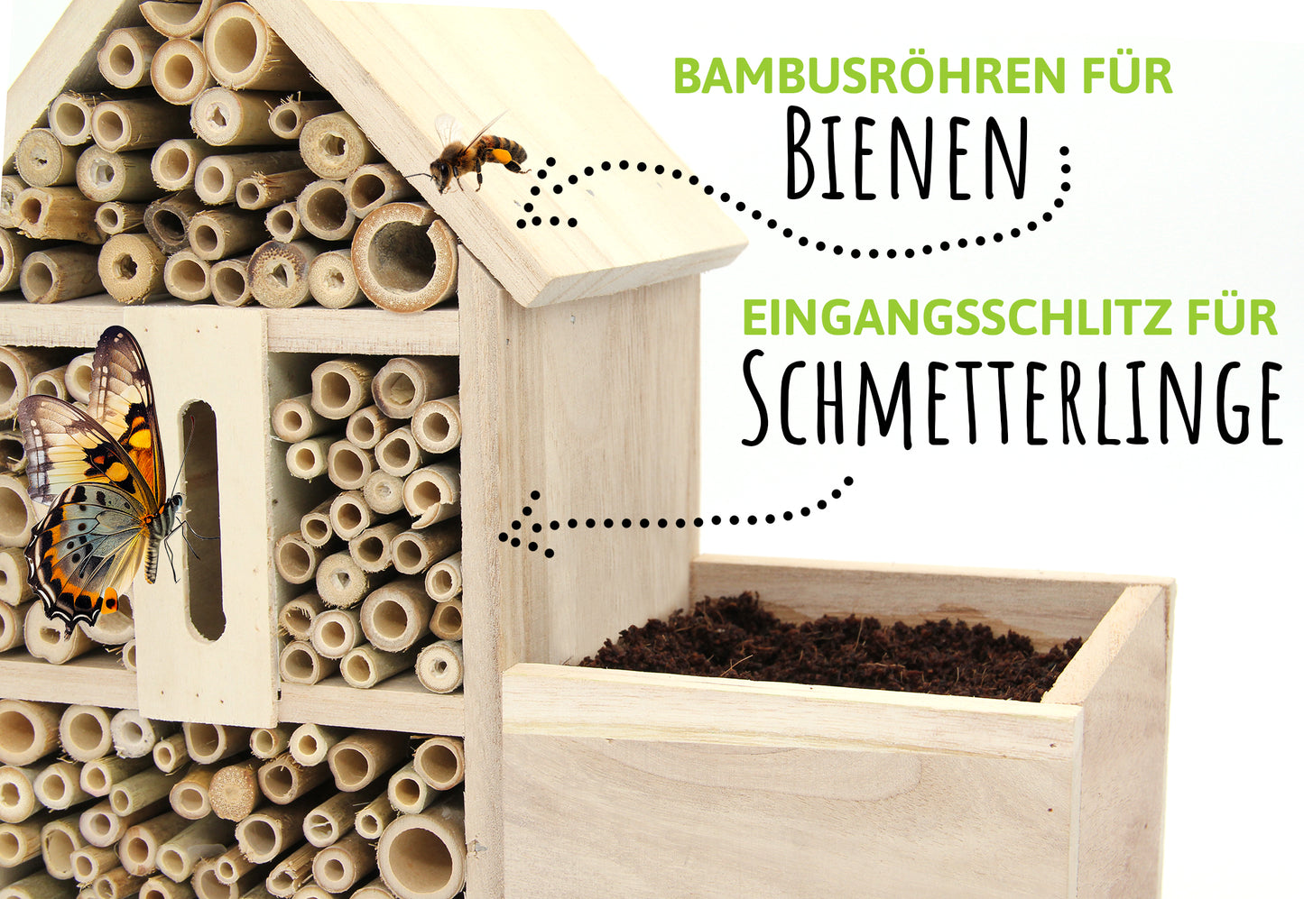  Insektenhotel Lavendel