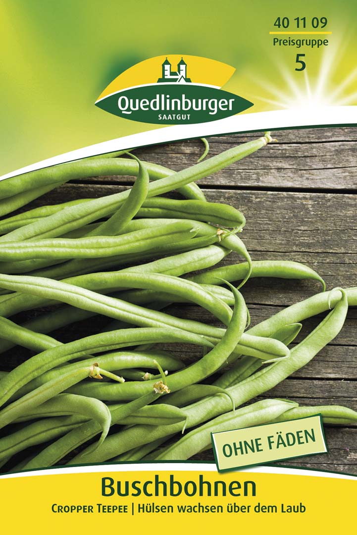  Buschbohne Cropper Teepee