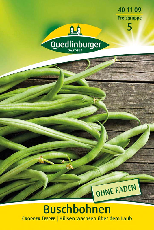  Buschbohne Cropper Teepee
