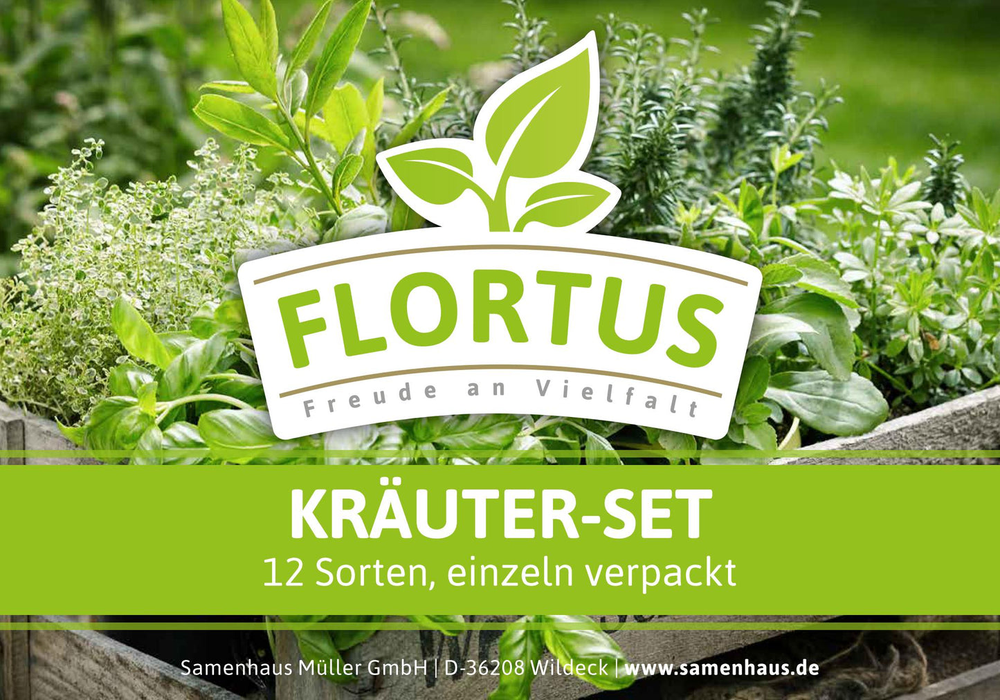  HARRY HERBS & FLORTUS Kräuter Set