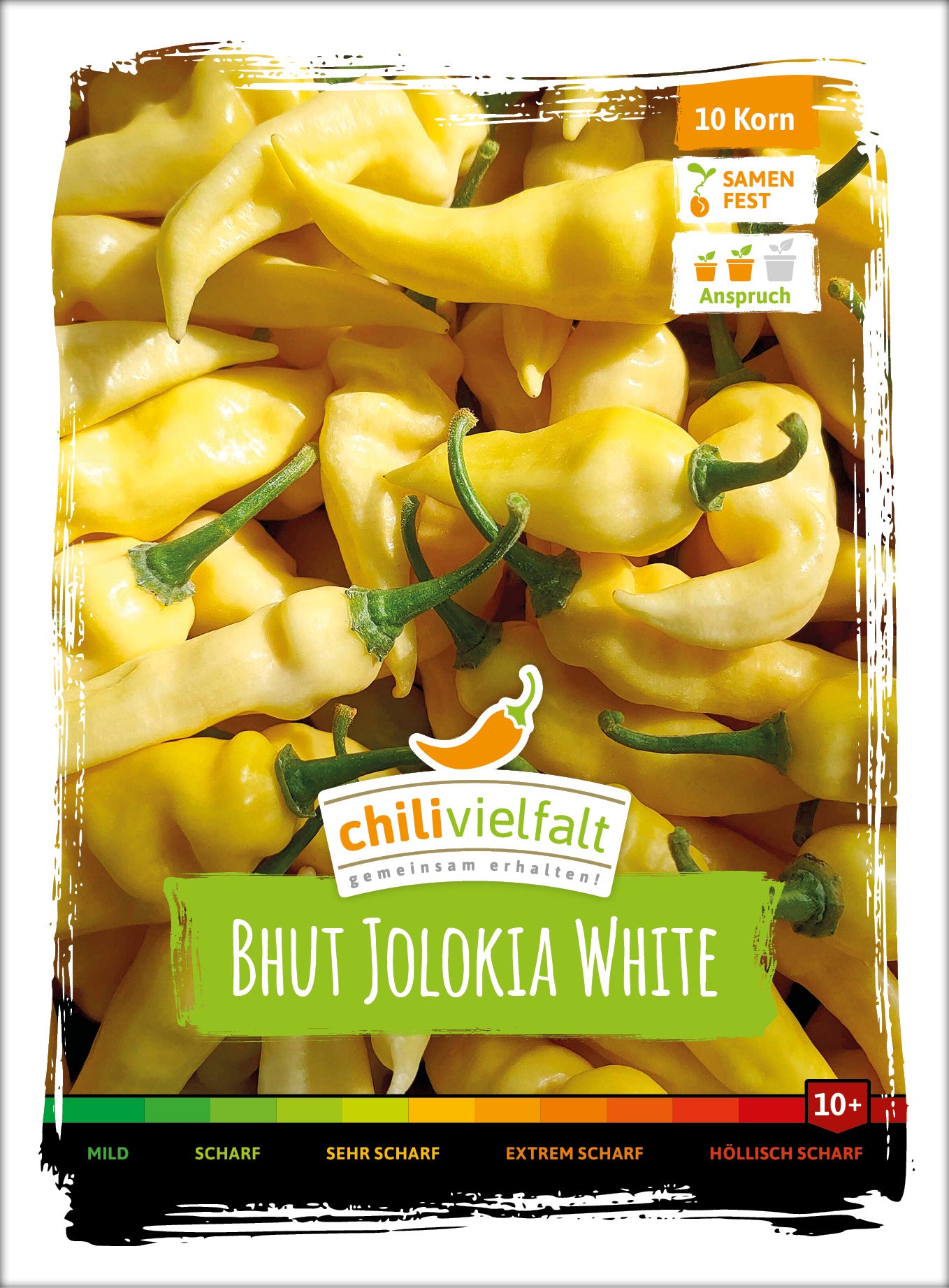  Chili Bhut Jolokia White
