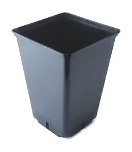  Topf, Viereckig, Schwarz, 18x18x25,5 Cm, 5,8 L
