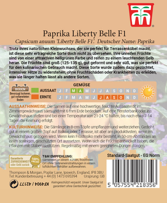  Paprika Liberty Belle F1