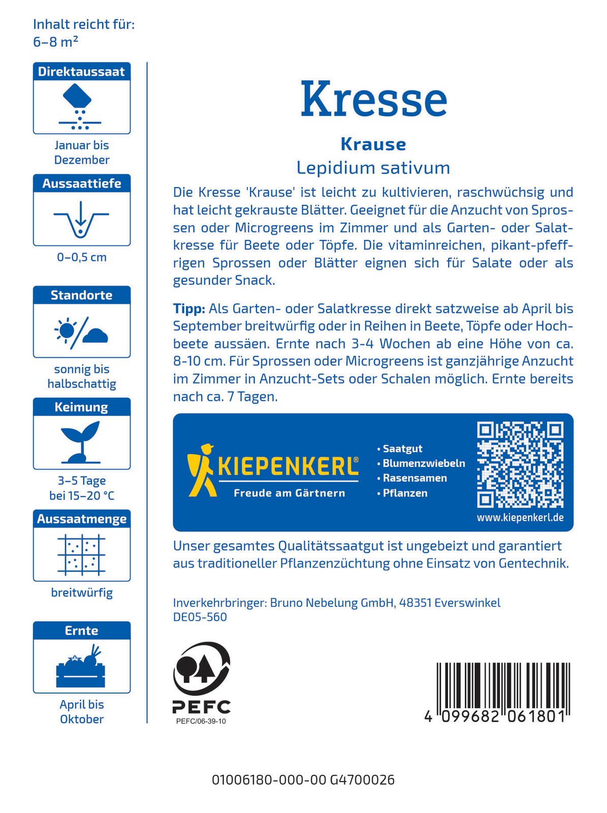  Kresse Krause (50 G)