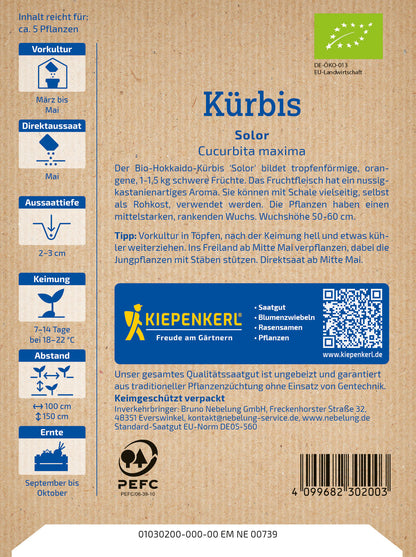  BIO Kürbis Solor