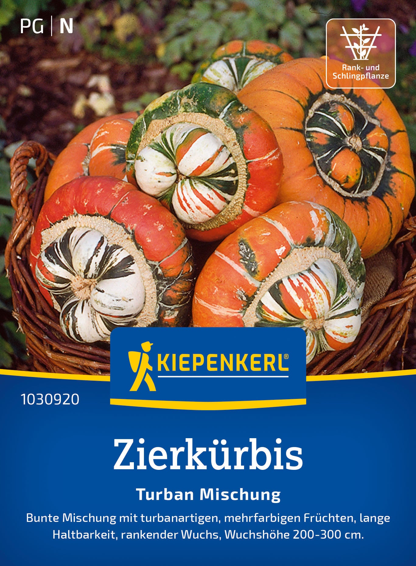  Zierkürbis Turban Mischung