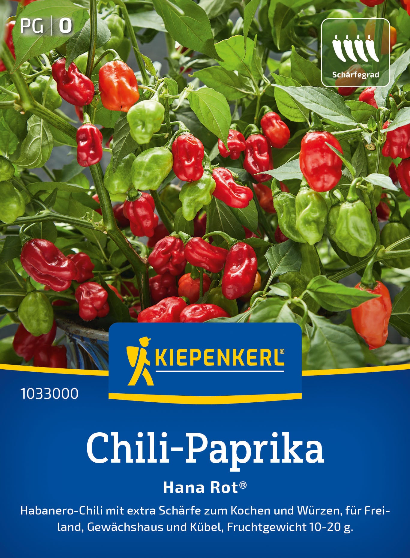  Chili-Paprika Hana Rot F1