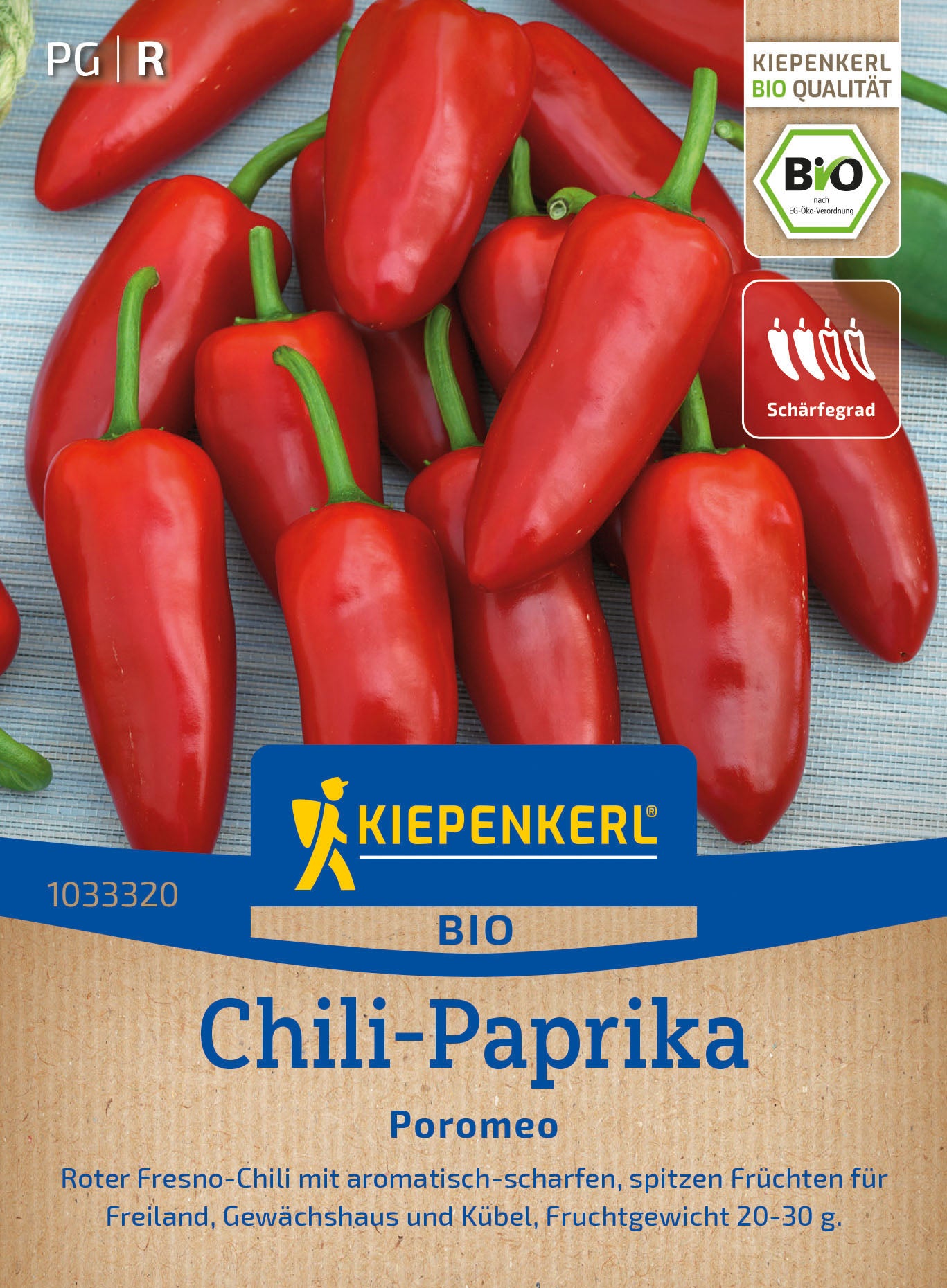  BIO Chili-Paprika Poromeo