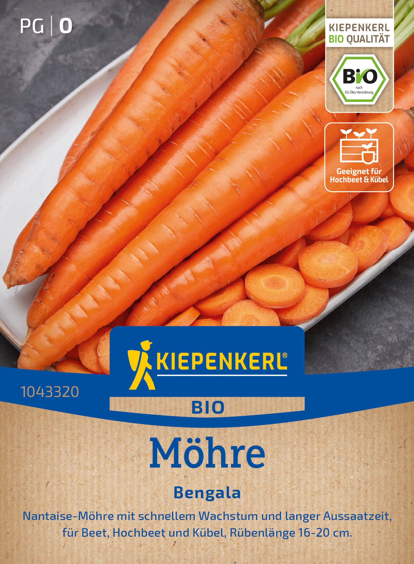  BIO Möhre Nantaise-Möhre F1