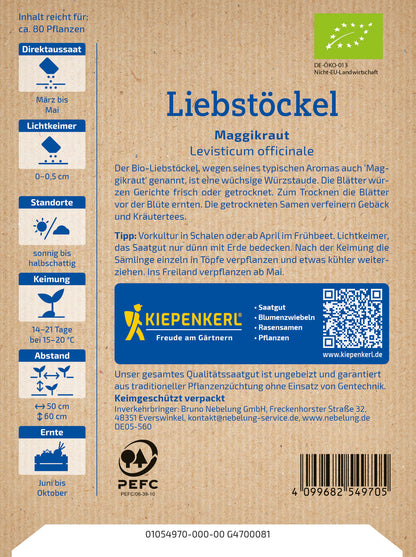  BIO Liebstöckel Maggikraut