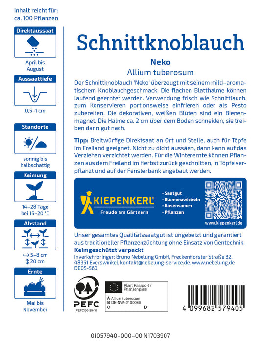  Schnittknoblauch Neko