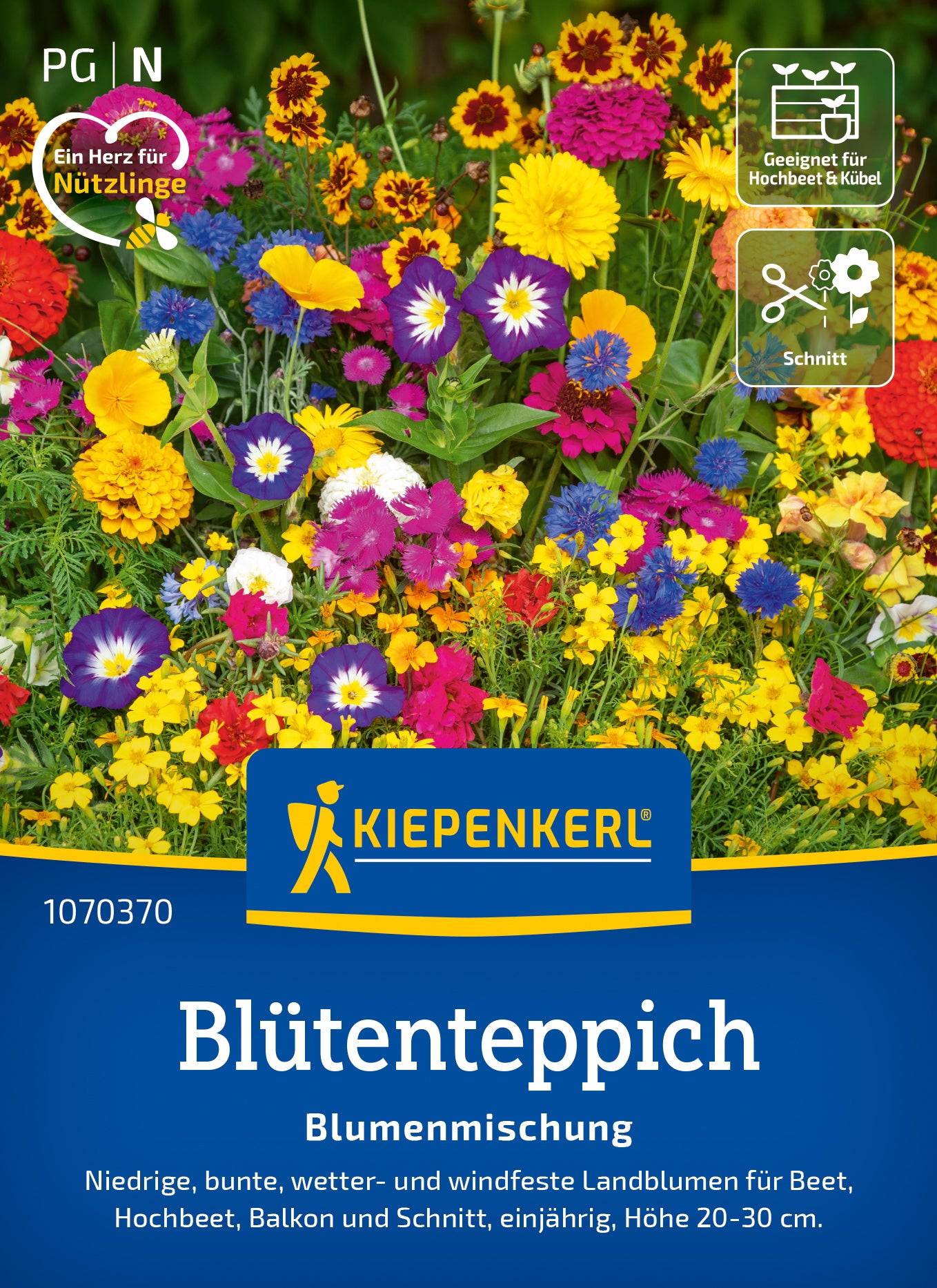  Blumen-Mischung Blütenteppich