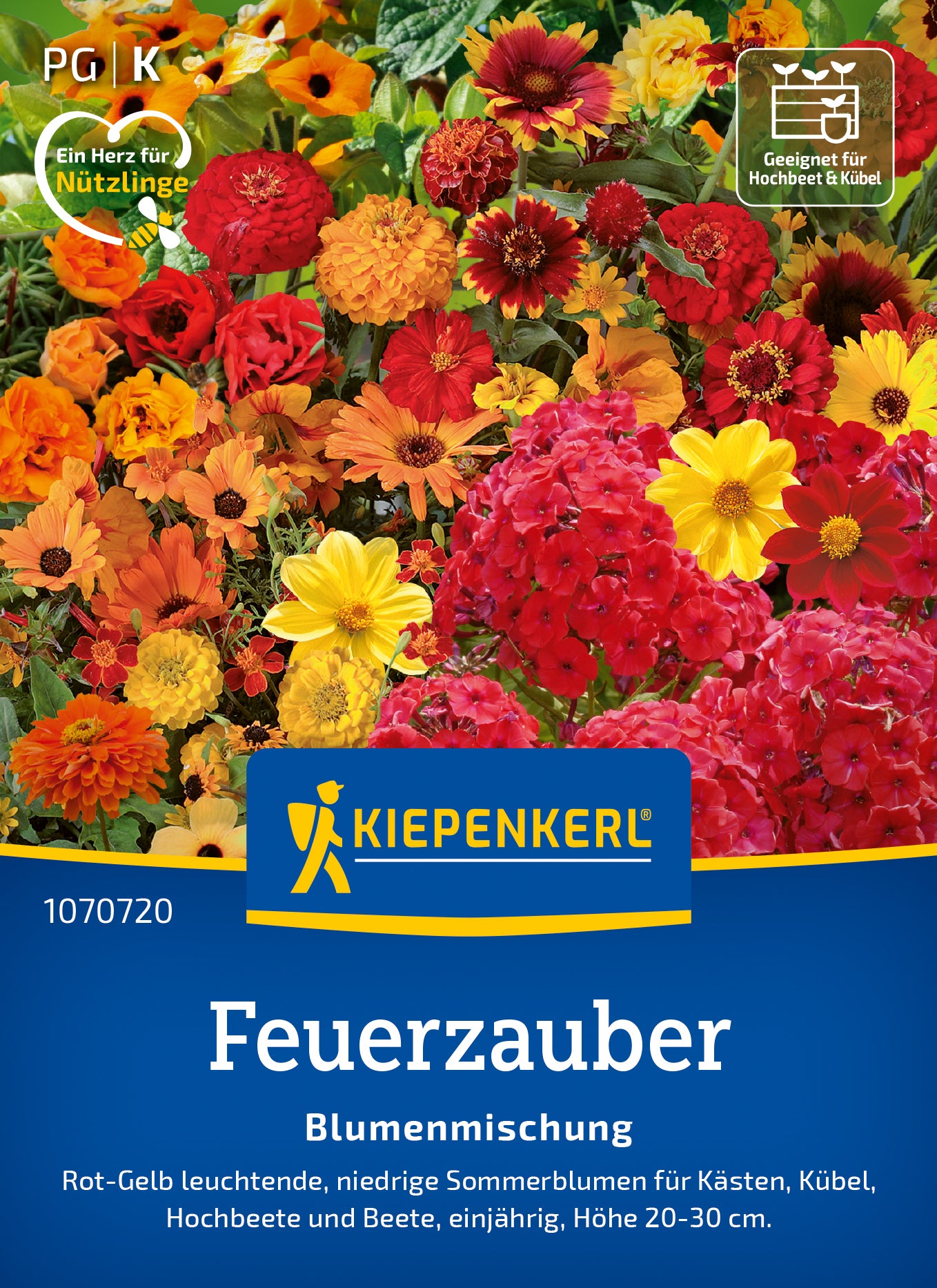  Blumen-Mischung Feuerzauber