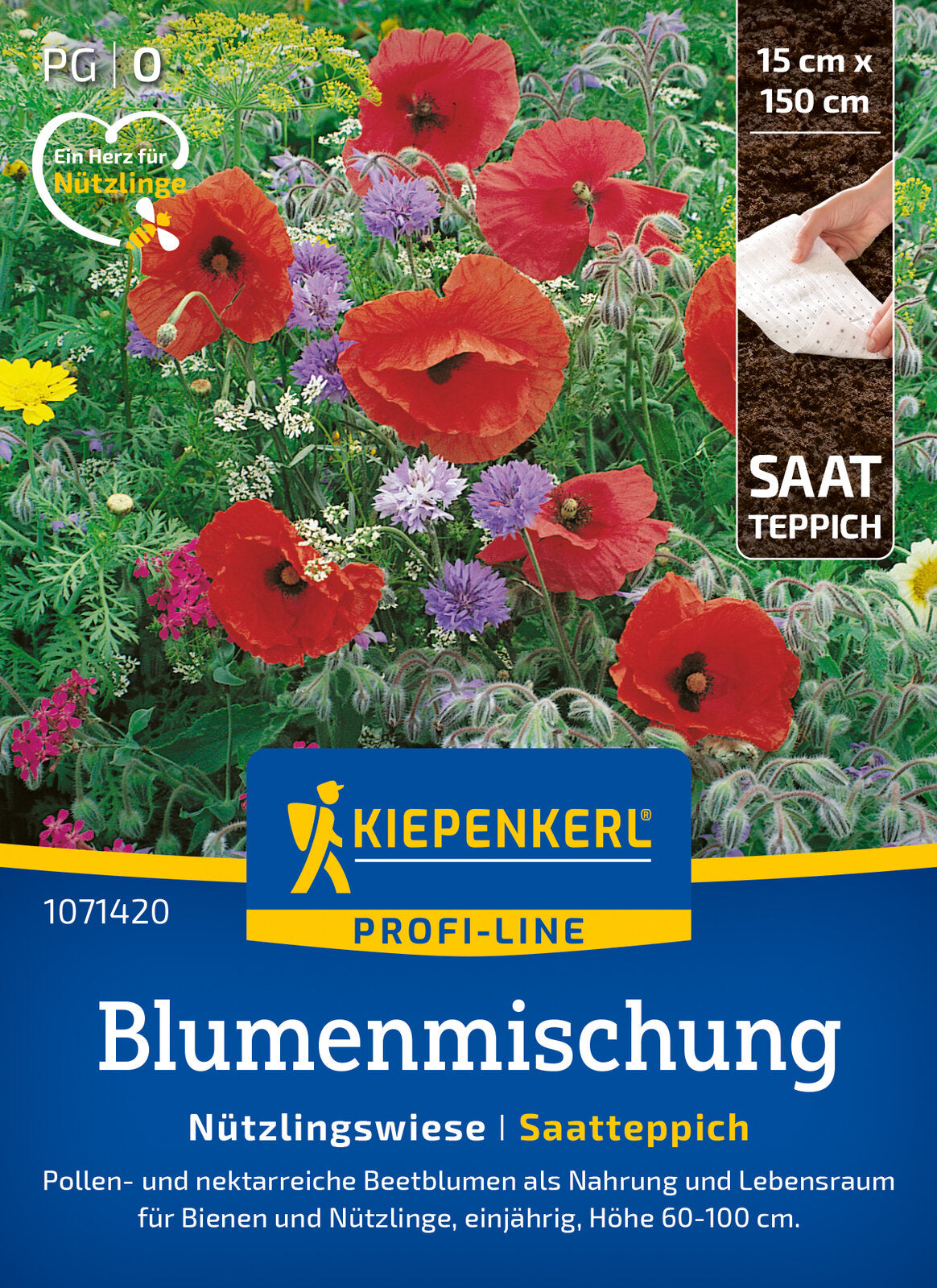  Blumen-Mischung Nützlingswiese (Saatteppich)