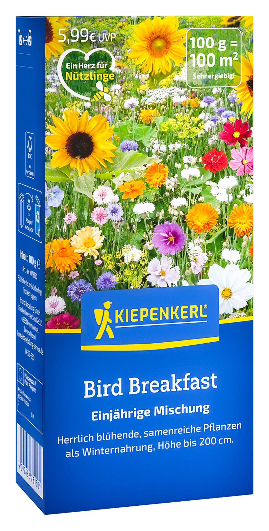  Blumen-Mischung Bird Breakfast (100 G)