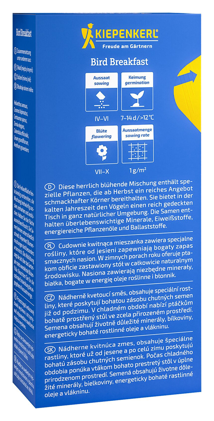  Blumen-Mischung Bird Breakfast (100 G)