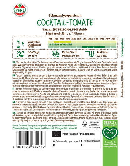  Cocktail-Tomate Tarzan F1