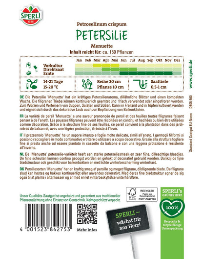  Petersilie Menuette