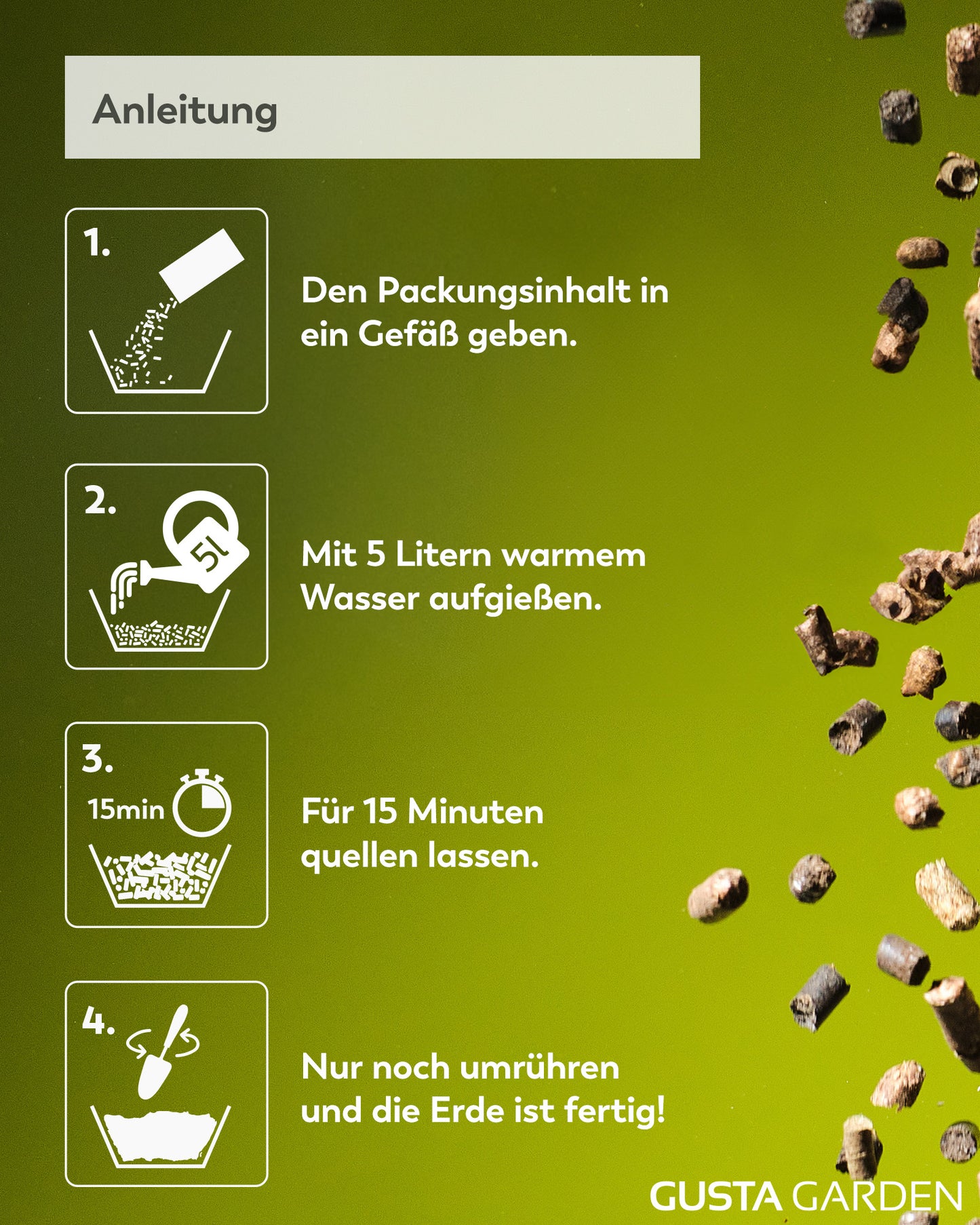  Urban Gardening Gemüseerde (20 L)