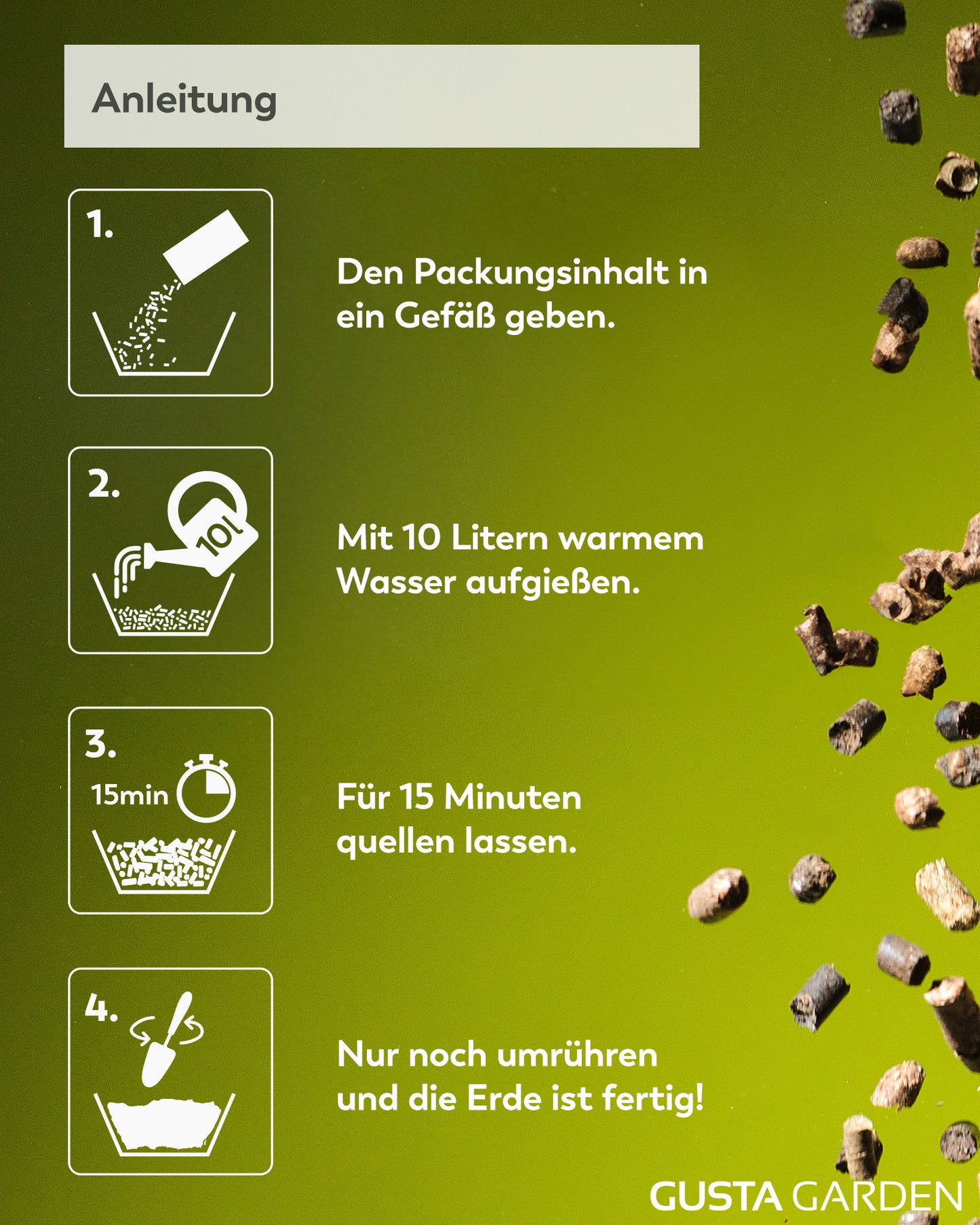  Urban Gardening Gemüseerde (40 L)