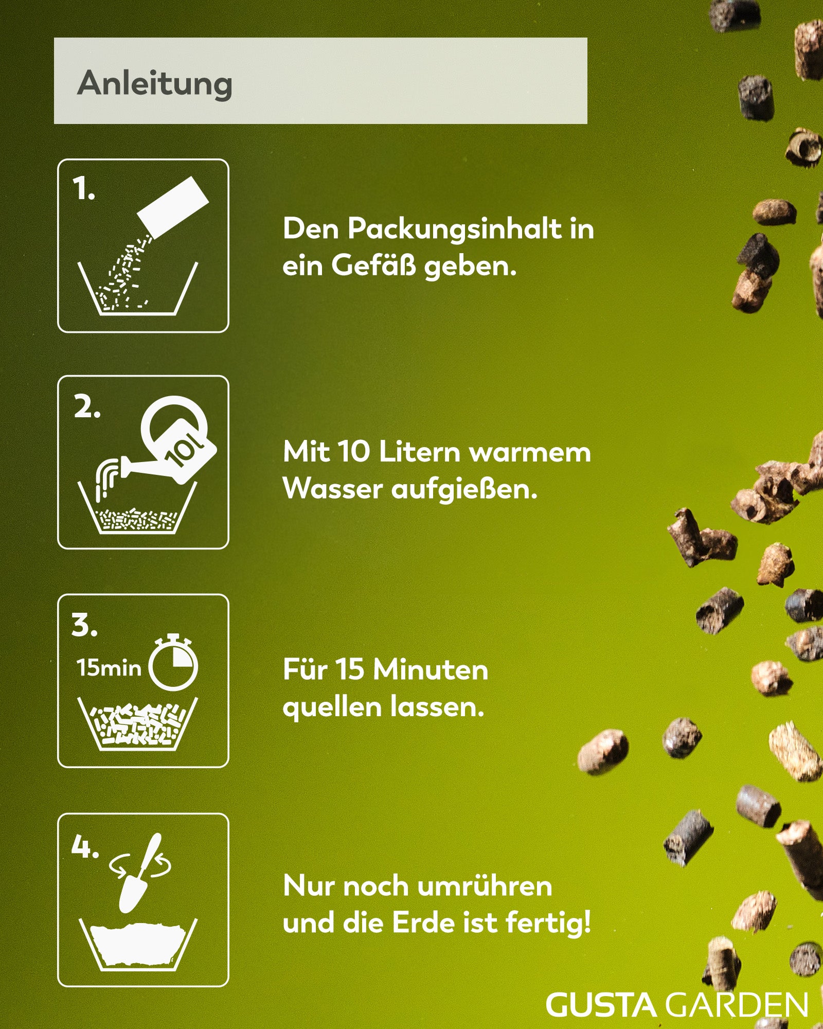  Urban Gardening Gemüseerde (40 L)