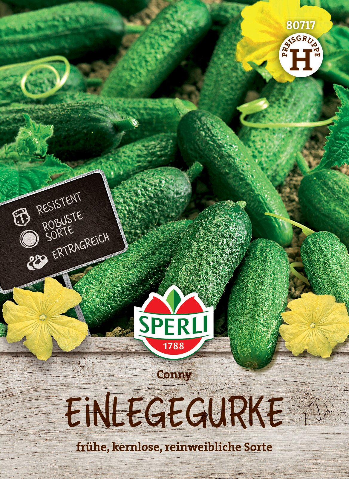  Einlegegurke Conny F1-Hybride (verb. Bimbostar)