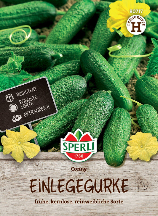  Einlegegurke Conny F1-Hybride (verb. Bimbostar)