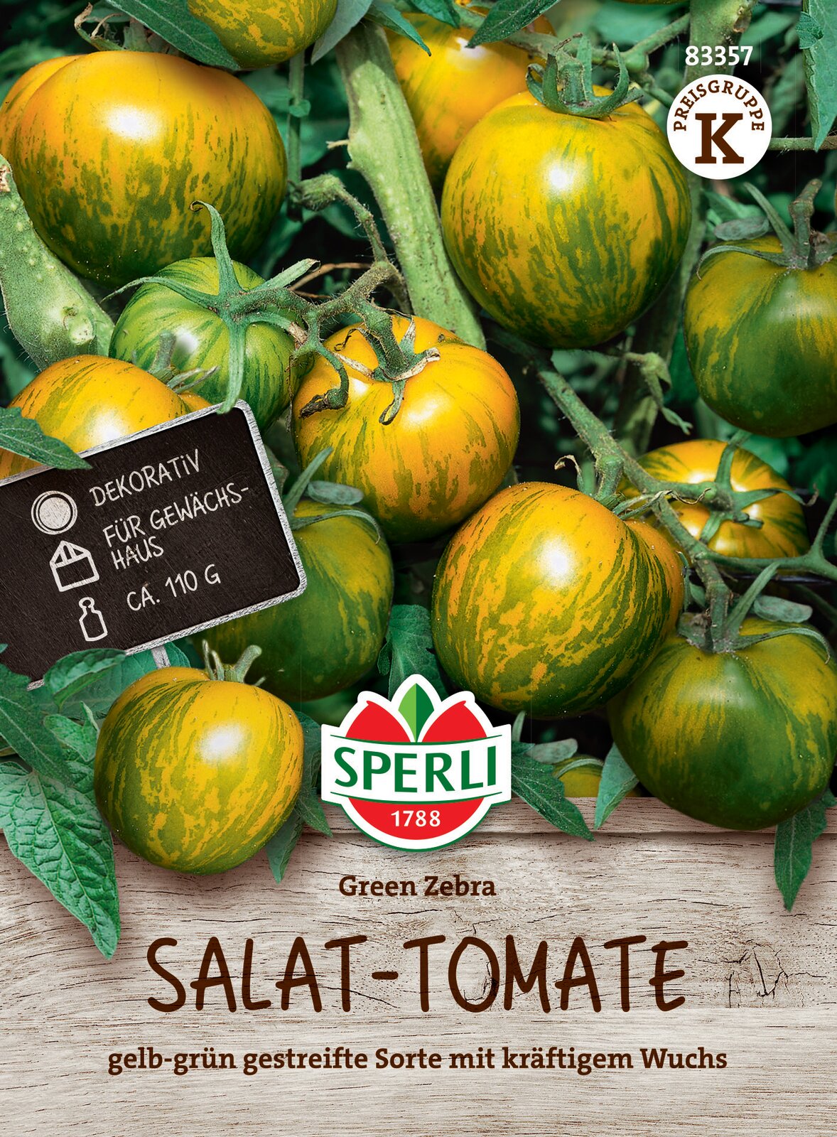  Tomate Green Zebra